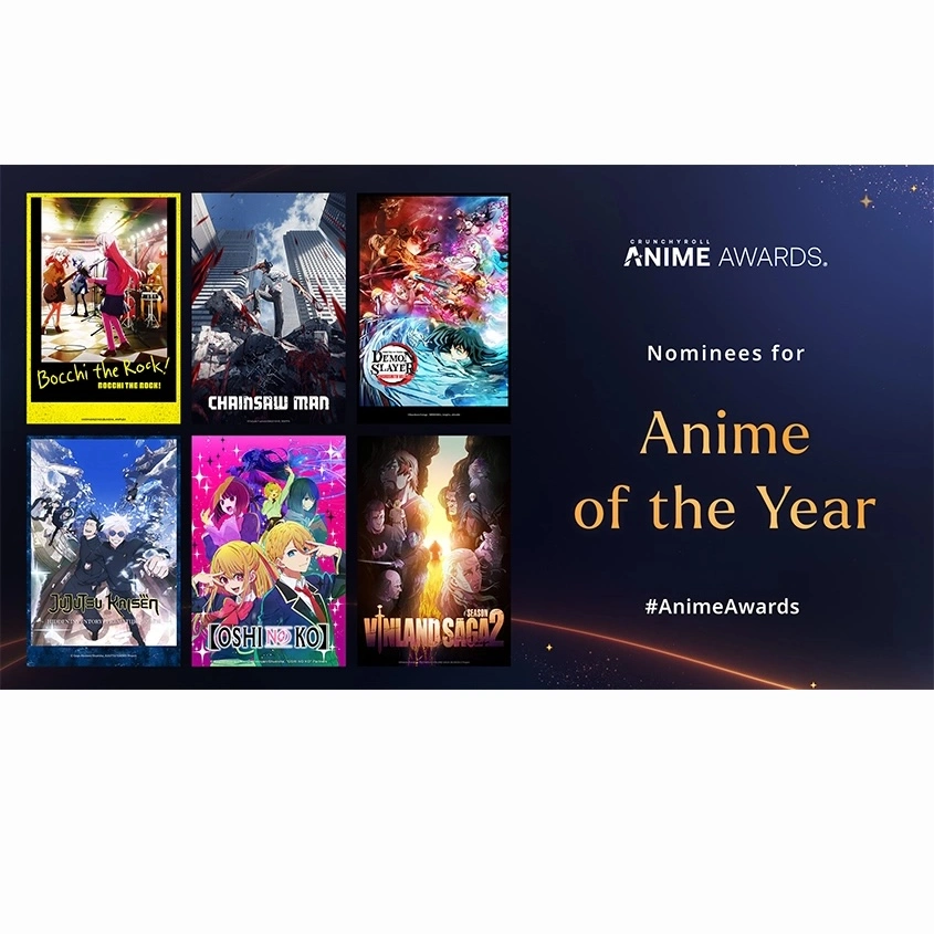 Crunchyroll Anime Awards 2024 Announces Nominees and StarStudded
